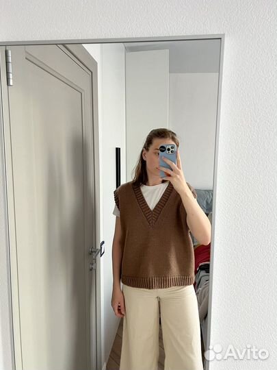 Жилетка aim clo шерстяная