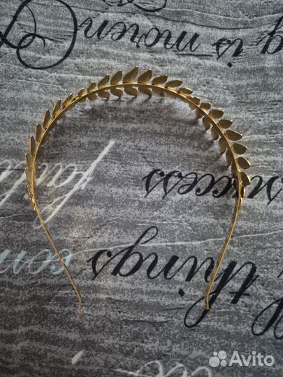 Свадебный ободок диадема