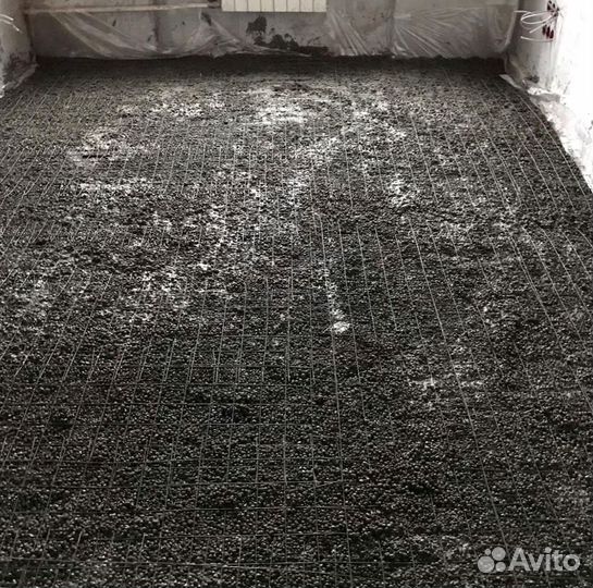 Полусухая стяжка пола