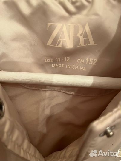 Бомбер zara 146 см