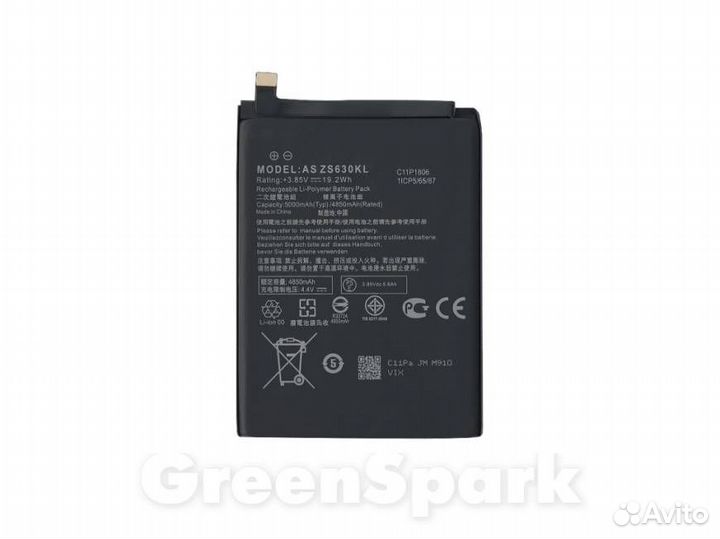 Аккумулятор для Asus Zenfone 6 ZS630KL C11P1806 V
