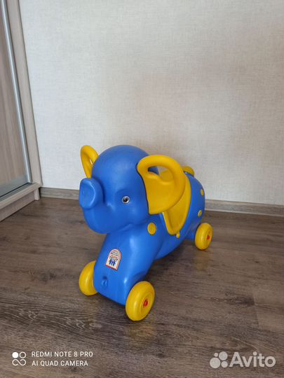 Игрушка Слон (качалка, каталка)