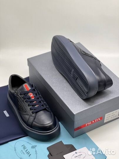 Кеды натуральная кожа prada 39-45