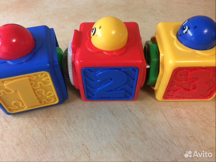 Кубики fisher price