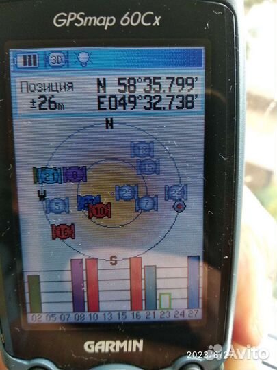 Навигатор garmin 60Cx
