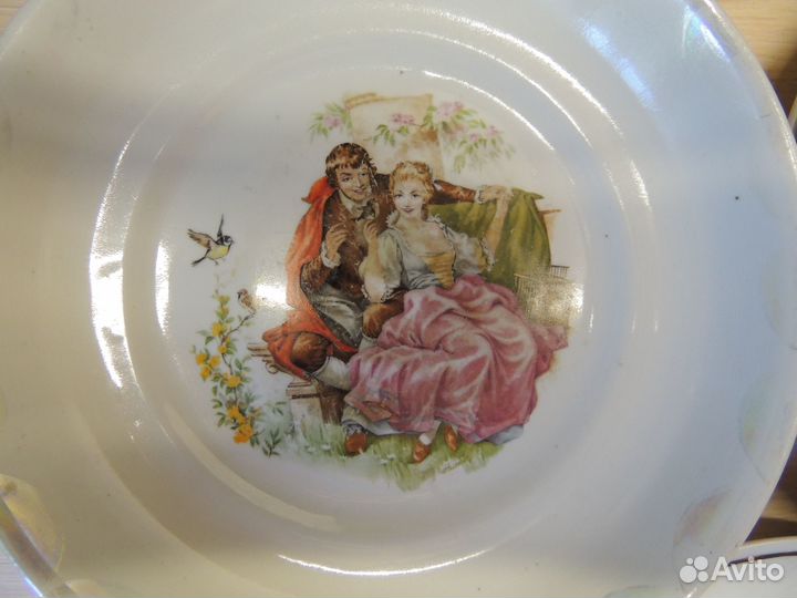 Тарелки блюдце посуда СССР фарфор