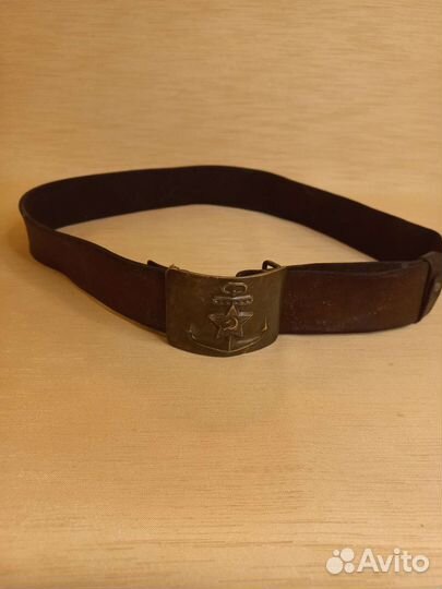 Ремень солдатский морской