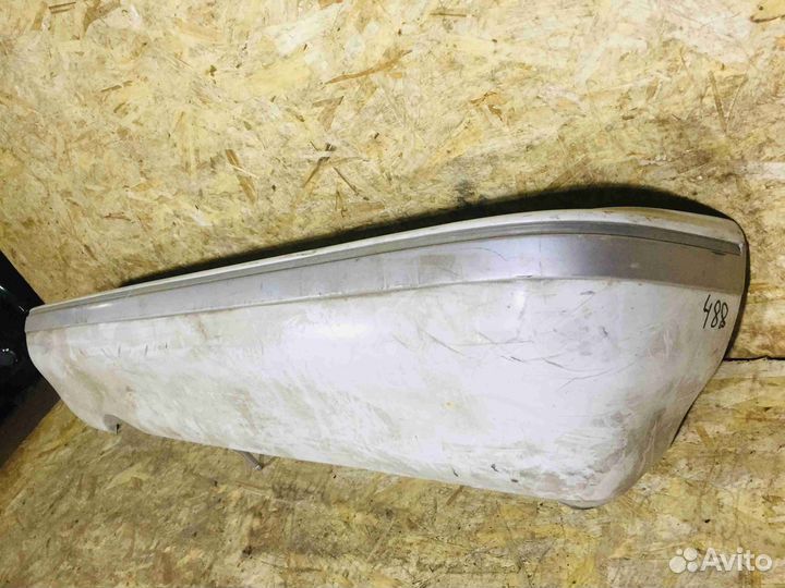 Бампер задний Toyota Mark II X80 Белыйцарапинырыча