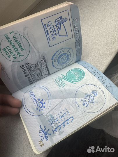 Сувенирный паспорт Дубай expo