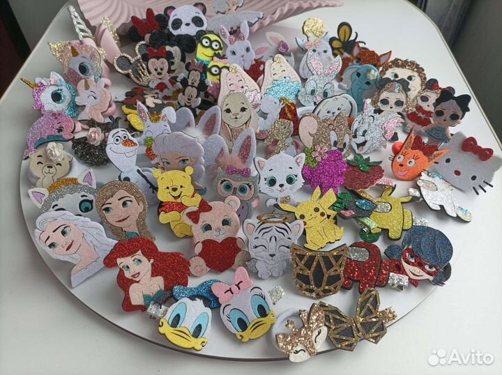 Резинки заколки праздничные