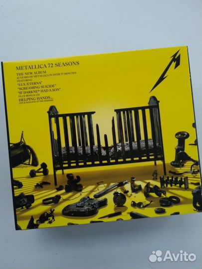 2CD диска. Metallica. 72seasons