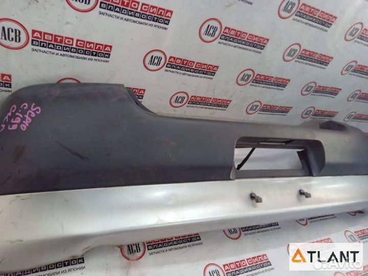 Бампер задний toyota vitz