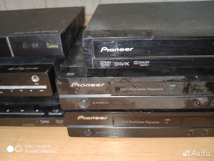 DVD плеер Pioneer, LG, sony, Telefunken