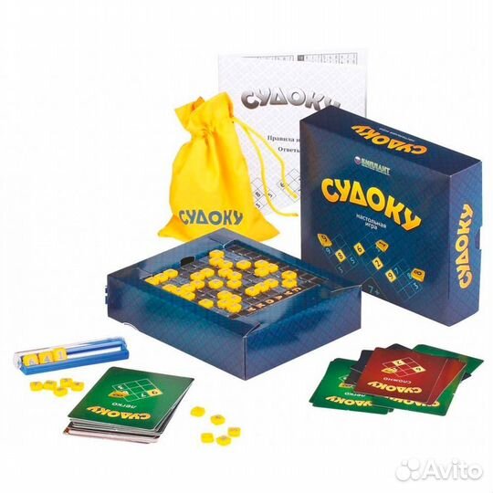 Настольная игра Эрудит Судоку Биплант 10004