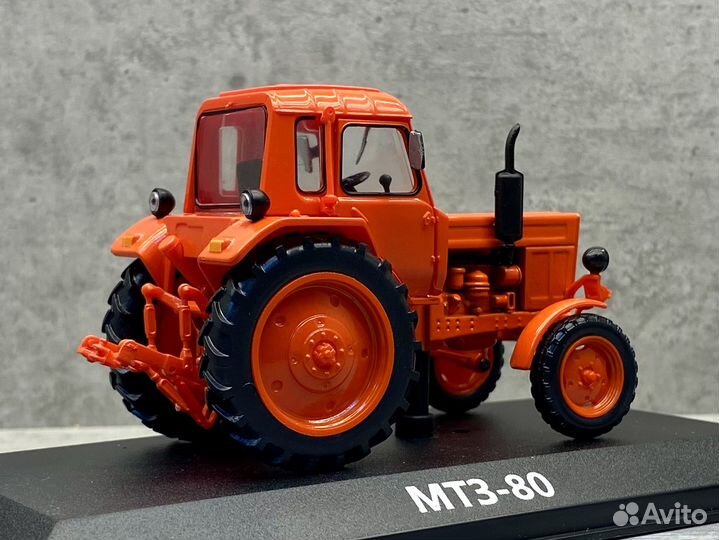 Коллекционная модель мтз-80 Hachette 1:43