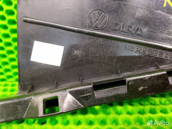 Накладка двери задняя левая Volkswagen Touareg NF