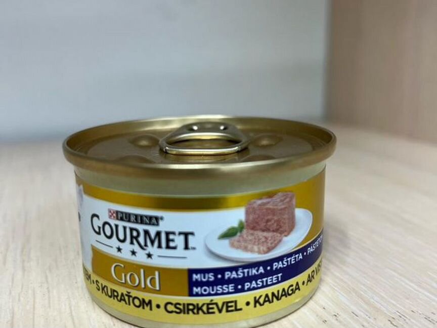 Gourmet корм для кошек