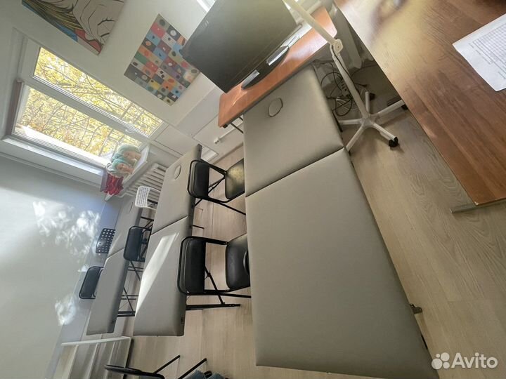 Массажный стол складной Grey