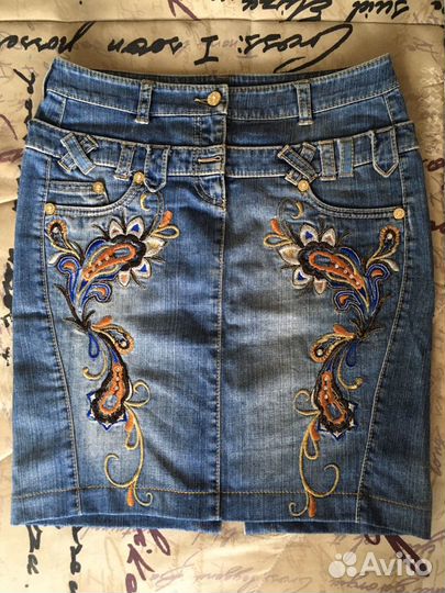 Юбка джинсовая Gizia