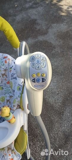 Детские качели шезлонг