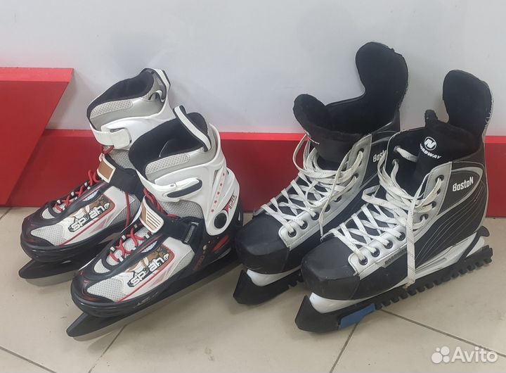 Коньки 40-43р