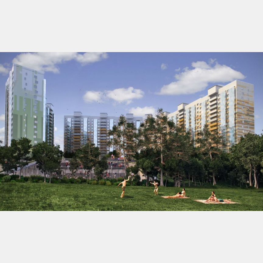 2-к. квартира, 78,7 м², 1/17 эт.