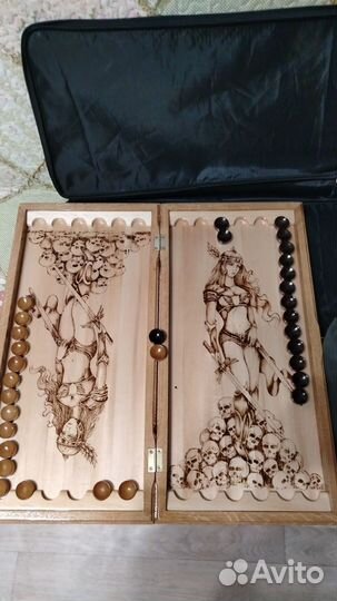 Нарды ручной работы, резные. На заказ