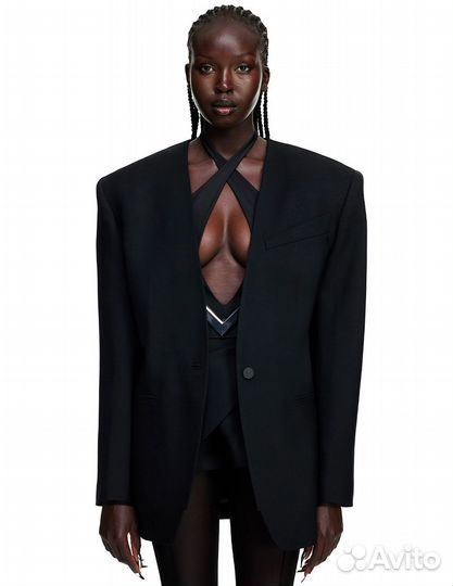 Hm x mugler пиджак