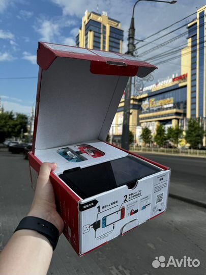 Nintendo switch oled прошитая новая