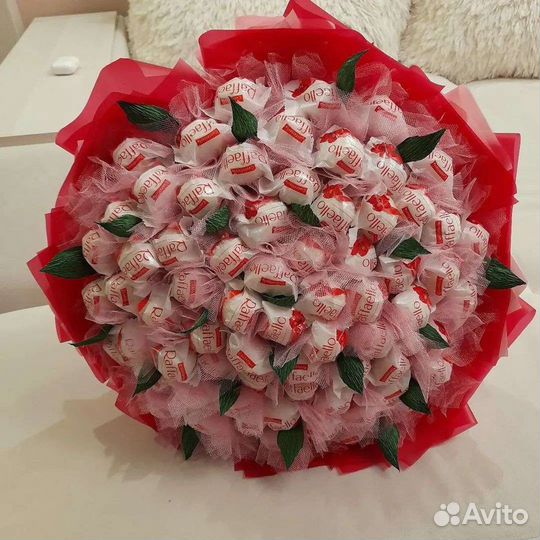 Изготовление букетов из конфет, орехов, колбас