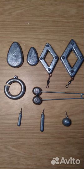 Рыболовные грузила