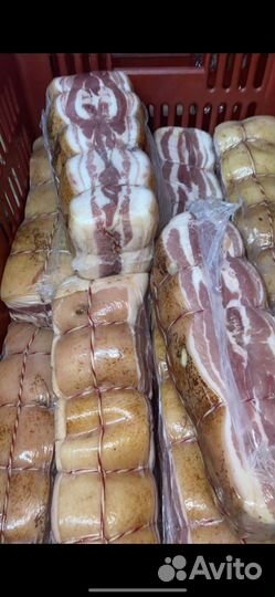 Грудинка соленая в вакууме