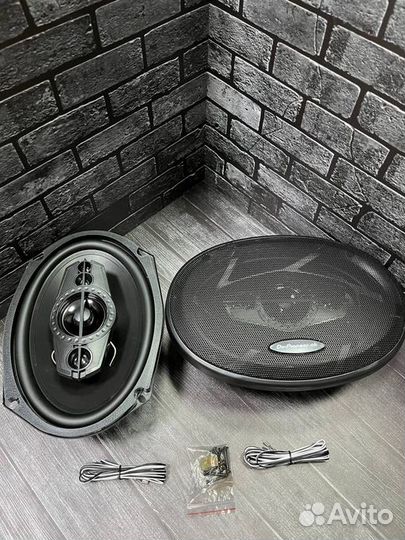 Колонки pioneer ts-a6975s 1800w