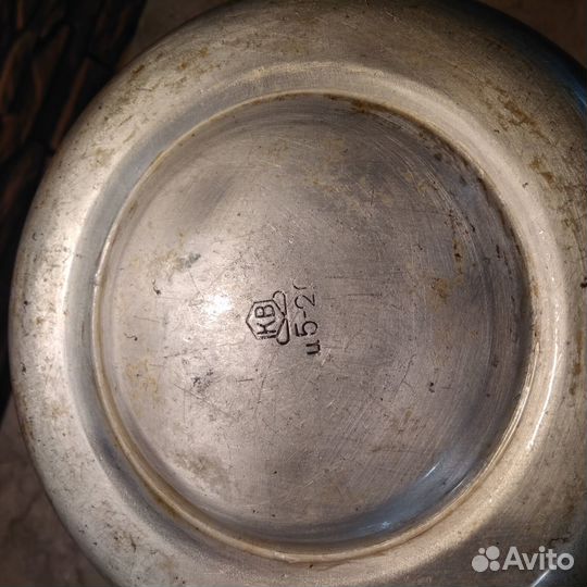 Кофейник алюминиевый гейзерный СССР