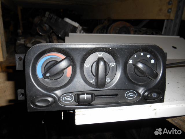 Блок управления печкой Дэу Матиз Daewoo Matiz