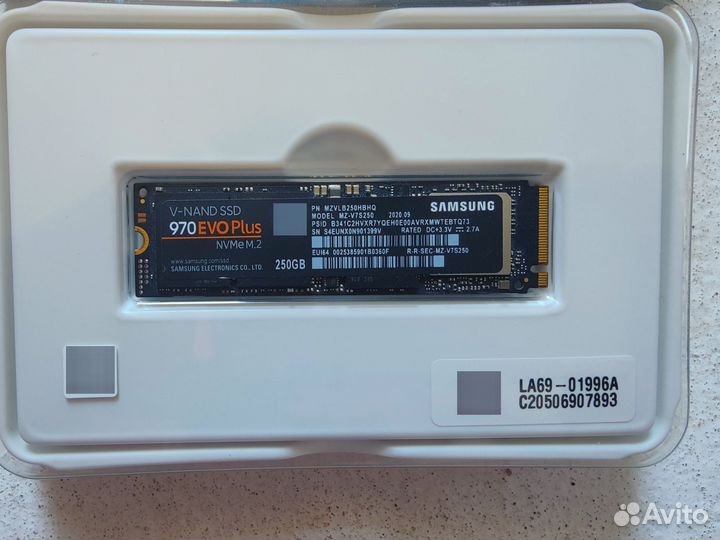 Ssd M2 nvme 256gb