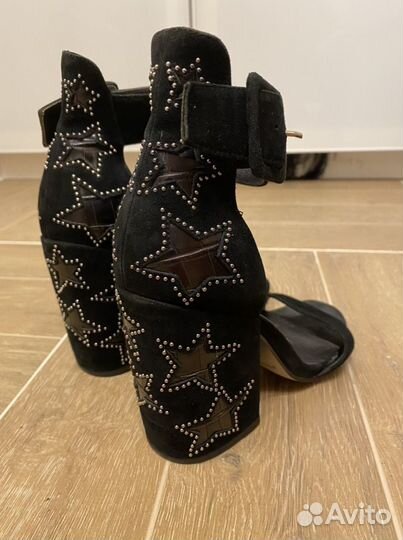 Босоножки замша rendezvous