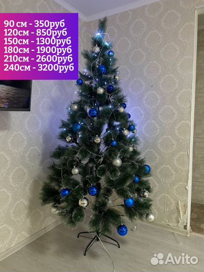 Елка искусственная новая все размеры