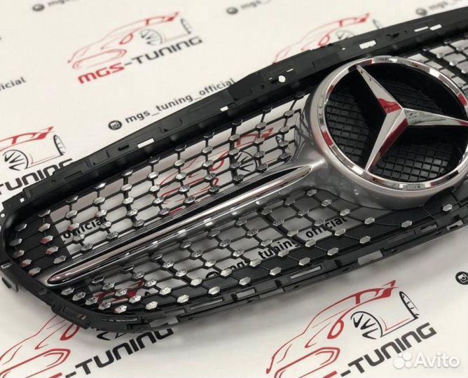 Решётка радиатора Mercedes E212 Diamond (Бриллиант