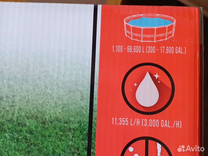 Песочный фильтр-насос 11355л/ч Bestway 58486