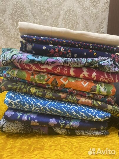 Ткань отрез хлопок