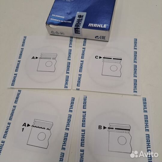 BMW кольца поршневые mahle на M50, M52