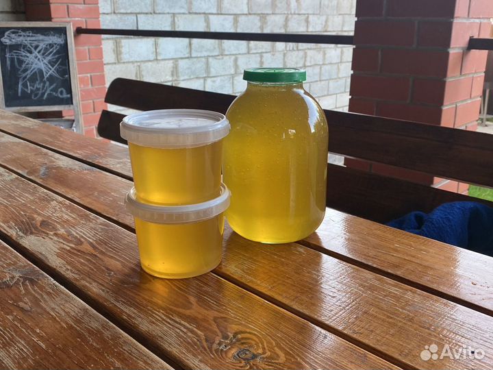 Мед липовый 2023г Новый урожай