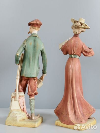 Старинные фарфоровые статуэтки. Royal Dux