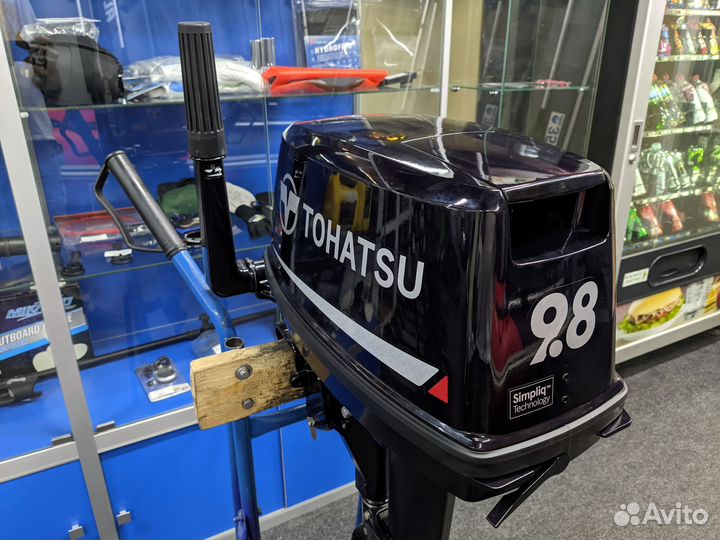 2х-тактный лодочный мотор Tohatsu M 9.8 BS витрина