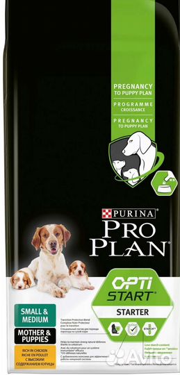 Корм Pro Plan для щенков small &medium