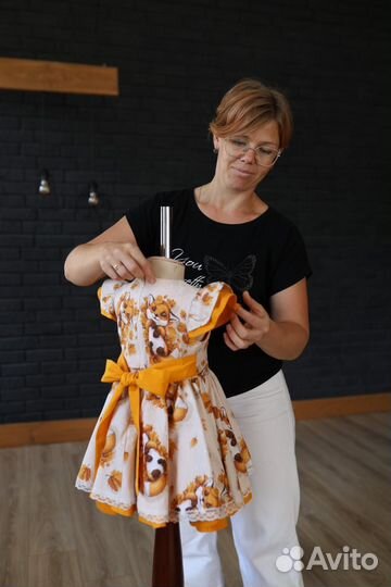 Платье для девочки 98