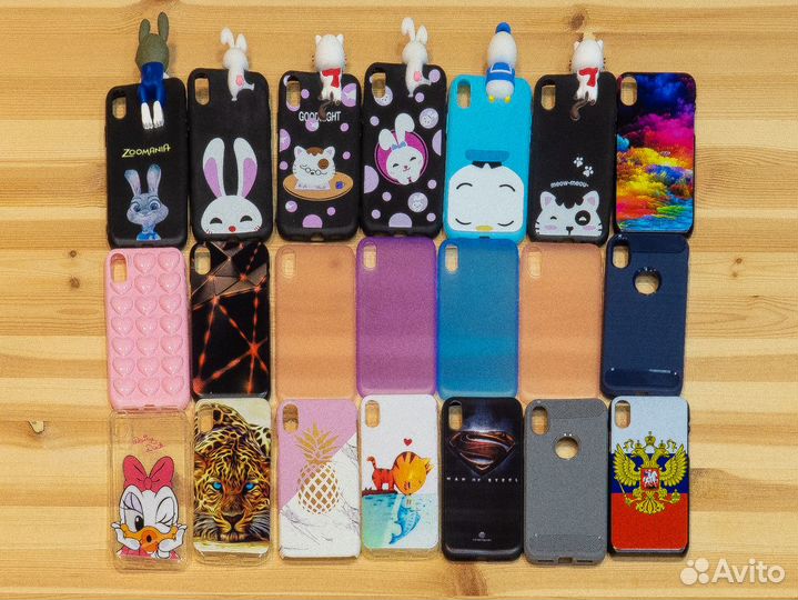 Чехлы накладные для iPhone X