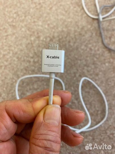 Кабель USB -microUSB магнитный, длина 1метр