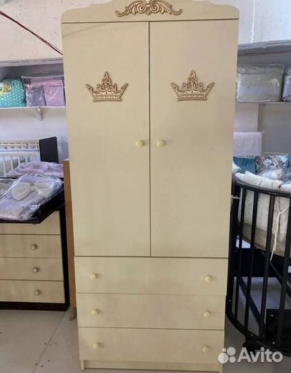 Шкаф детский двухсекционный